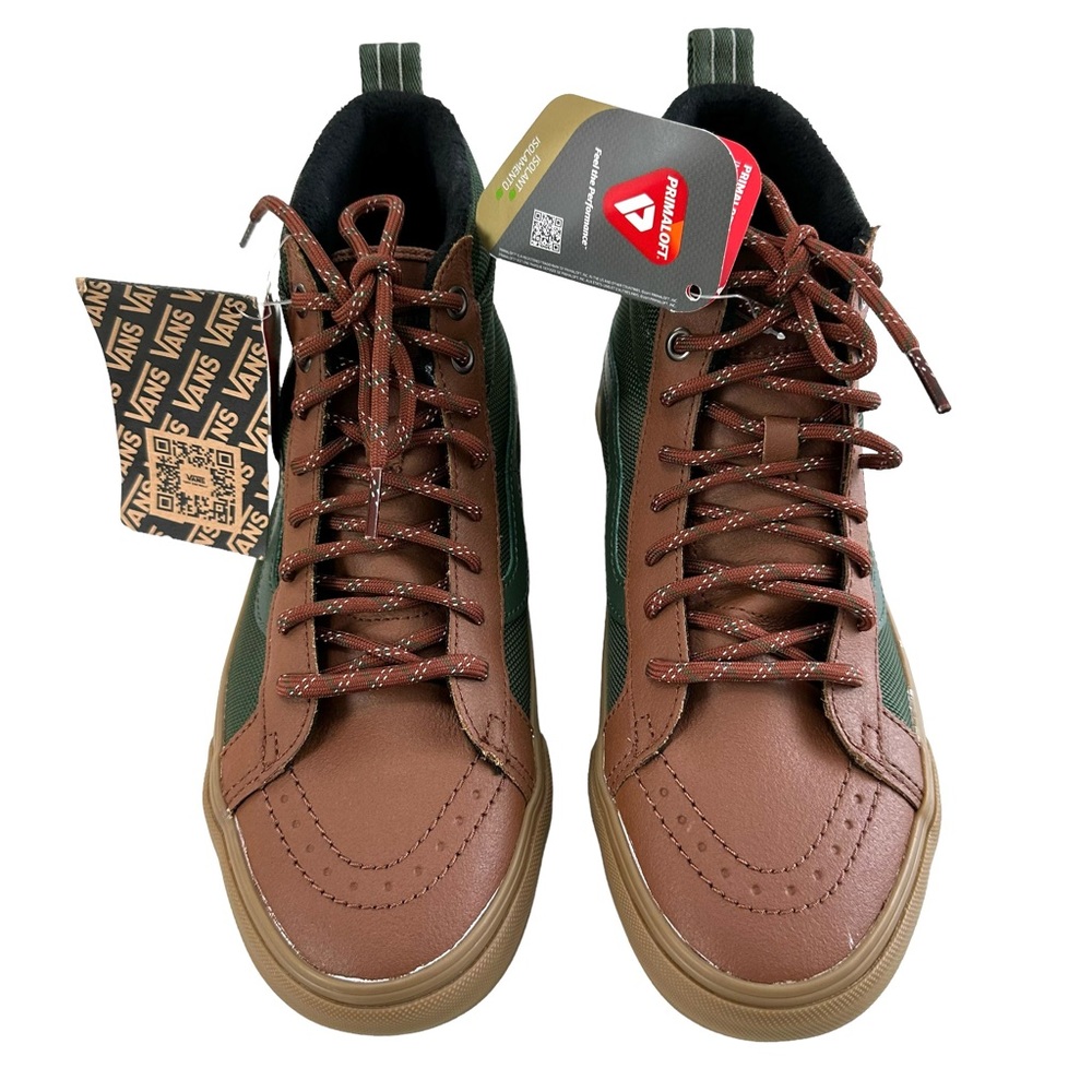 Vans SK8-HI MTE-1 Greeen/Gum Sneaker Men’s Size 7.5/ Women’s Size 9 - Picture 4 of 16